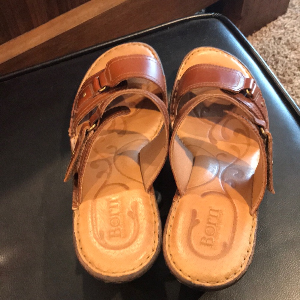 Born leather sandal - Picture 4 of 8